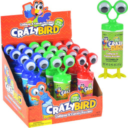 Koko's Dip-N-Lik Crazy Bird dip-and-lik novelty candy, .95 oz (27 G), made in China