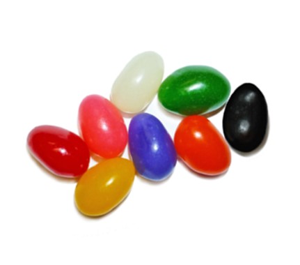 Sunrise assorted jelly beans bulk candy, 31 lb, made in Mexico