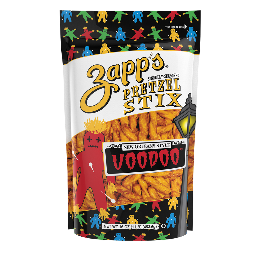 zapp's voodoo stix, 5 oz, made in the USA