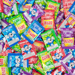 Koko's Slush Puppie Bulk Popping Candy, made in China