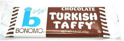 Bonomo Turkish Taffy Bar Chocolate taffy, 1.50 oz, made in USA
