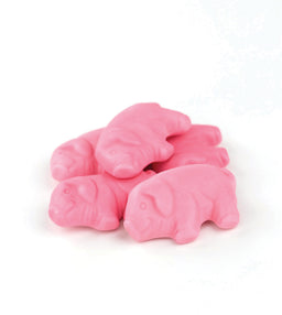Gustafs Bulk Gummi Pink Pigs, 2.2 lb bag, made in Netherlands