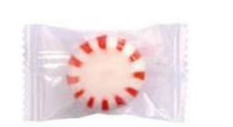 sunrise peppermint starlights, 31 lb, made in Mexico