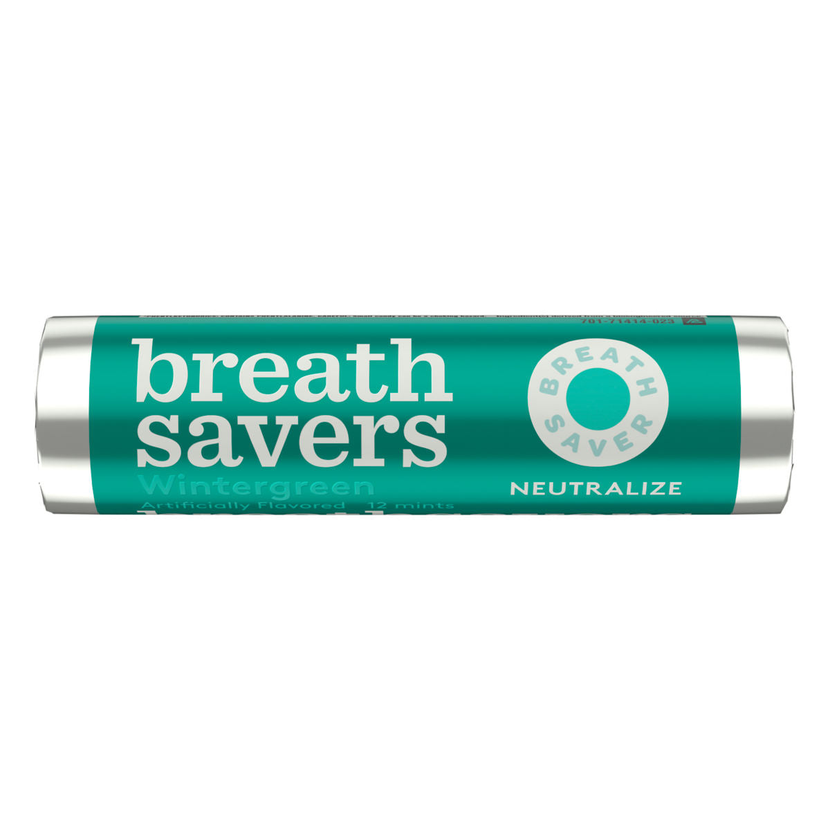 BREATH SAVERS Wintergreen Flavored Mints Roll, .75 oz (21 g), made in the USA