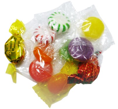 sunrise deluxe mix assorted hard candy, 5 lb, made in Mexico
