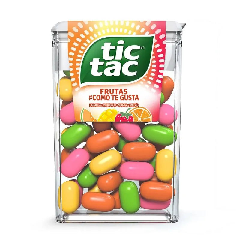 TIC TAC FRUIT MIX 14.5 g (1 Box of 14 Units) Import Export Trading Company Montreal Quebec Canada