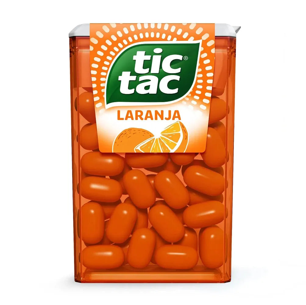 TIC TAC ORANGE 14.5 g (1 Box of 14 Units) Import Export Trading Company Montreal Quebec Canada